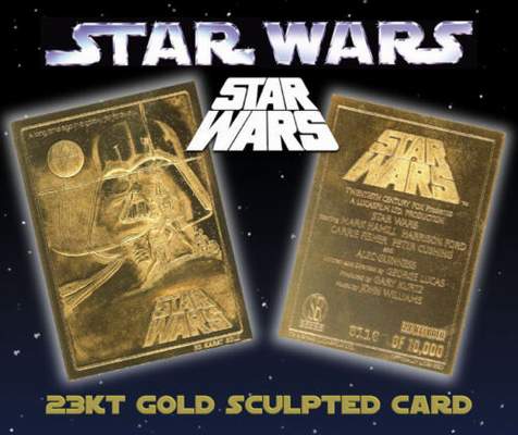 Star Wars - 23KT Gold